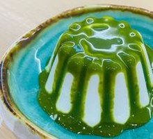 Matcha Almond Tofu