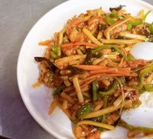 Fish-Flavored Shredded Pork Rice Bowl