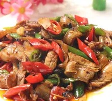 Spicy Pork Stir-fry Rice Bowl