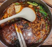 Spicy Pork Sauce with Tofu and Handmade Noodles