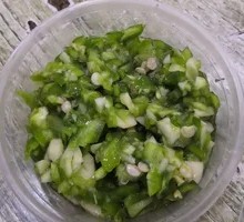 Garlic and Green Pepper Sauce