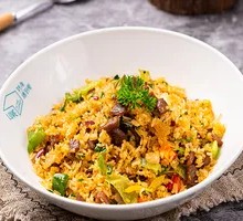 Offal and Egg Fried Rice