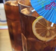 Hong Kong Iced Lemon Tea with Tapioca