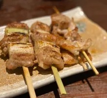 Chicken and Scallion Skewers