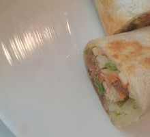 Spring Roll Wrapped in Pancake