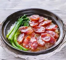 Potato Sausage Baozi Rice