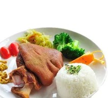 Braised Pork Trotter Rice