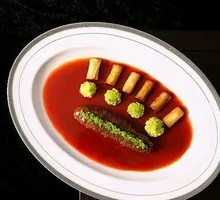 Braised Sea Cucumber with Green Onion