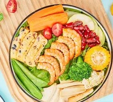 Warm Winter Shrimp Salad