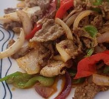 Scallion Stir-Fried Lamb