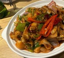 Stir-Fried Bullfrog