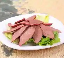 Pig's Liver Noodles with Pig's Skin