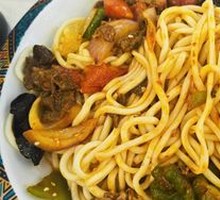 Fried Meat Noodles