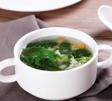 Spinach and Egg Drop Soup