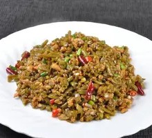 Minced Pork with Sour Beans