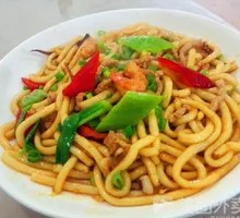 Sausage Fried Noodles