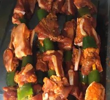 Crispy Pork Ribs with Green Pepper