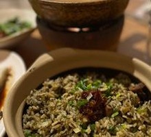 Olives and Foie Gras Fried Rice
