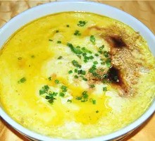 Minced Meat Steamed Egg