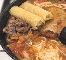Tomato Pork Cutlet Small Pot Rice Noodles