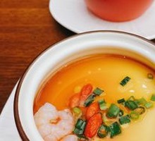 Shrimp and Egg Custard