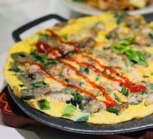 Traditional Oyster Omelette