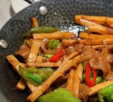 Wuyi Mountain Bamboo Shoot Tips Stir-fried with Local Pork
