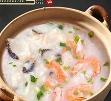 Fresh Shrimp and Fish Fillet Porridge