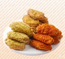 Three-Flavor Chicken Wings