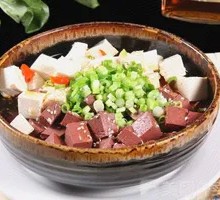 Duck Blood and Tofu Stew
