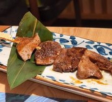 Grilled Beef Tongue Skewers