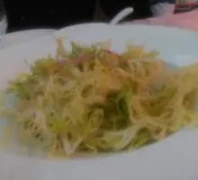 Cold-mixed bitter lettuce