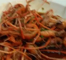 Stir-fried River Shrimp with Oyster Sauce
