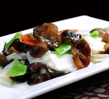 Chinese Yam and Wood Ear Mushroom
