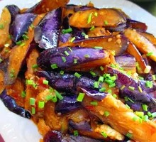 Braised Eggplant in Oil