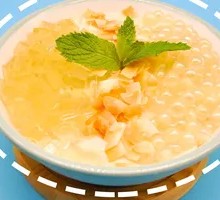 Crispy Taro Bubble Ice Tofu Pudding