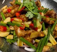 Spicy Frog Legs in Dry Pot
