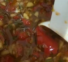 Homemade Green and Red Pepper Sauce