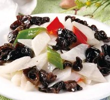 Chinese Yam and Wood Ear Mushroom