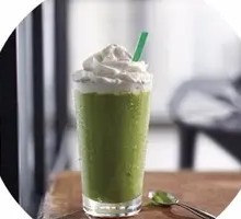 Matcha Cocoa Crunch Frappuccino