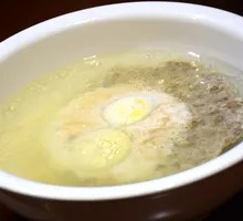 Egg and Pork Meatball Soup