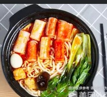 Hot Pot Crab Stick Rice Noodles