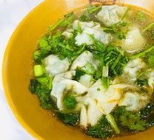 Small Wontons with Shepherd's Purse (20 pieces in small bowl)
