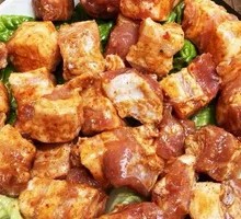Secret-Recipe Pork Cubes