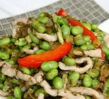 Snow Cabbage and Green Beans