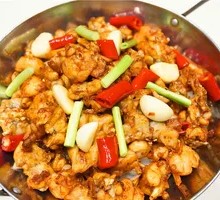Spicy Frog Legs in Dry Pot