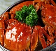 Steamed Male Crab