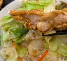 Crispy Tender Chicken Cutlet Rice