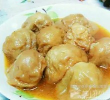 Oil-fried gluten noodles