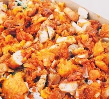 Spicy Crispy Chicken Rice